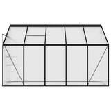 NNEVL Greenhouse Anthracite Aluminium 6.23 m³