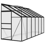 NNEVL Greenhouse Anthracite Aluminium 7.44 m³