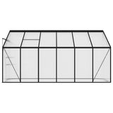 NNEVL Greenhouse Anthracite Aluminium 7.44 m³