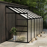 NNEVL Greenhouse Anthracite Aluminium 7.44 m³