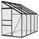 NNEVL Greenhouse Anthracite Aluminium 5.24 m³