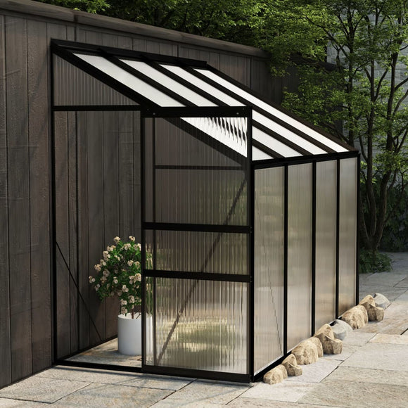 NNEVL Greenhouse Anthracite Aluminium 5.24 m³