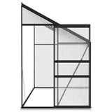 NNEVL Greenhouse Anthracite Aluminium 6.5 m³