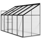 NNEVL Greenhouse Anthracite Aluminium 6.5 m³