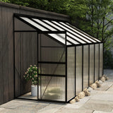 NNEVL Greenhouse Anthracite Aluminium 7.77 m³