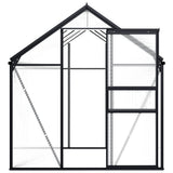 NNEVL Greenhouse Anthracite Aluminium 4.75 m²