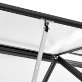 NNEVL Greenhouse Anthracite Aluminium 5.89 m²
