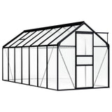 NNEVL Greenhouse Anthracite Aluminium 8.17 m²
