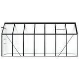 NNEVL Greenhouse Anthracite Aluminium 8.17 m²