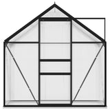 NNEVL Greenhouse Anthracite Aluminium 1.33 m²