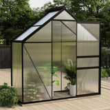 NNEVL Greenhouse Anthracite Aluminium 1.33 m²