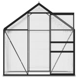 NNEVL Greenhouse Anthracite Aluminium 2.47 m²