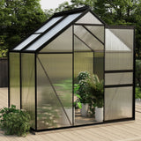 NNEVL Greenhouse Anthracite Aluminium 2.47 m²