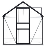 NNEVL Greenhouse with Base Frame Anthracite Aluminium 4.75 m²