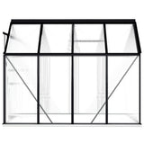 NNEVL Greenhouse with Base Frame Anthracite Aluminium 4.75 m²