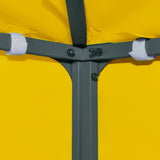 NNEVL 2-Tier Gazebo Top Cover 310 g/m² 4x3 m Yellow