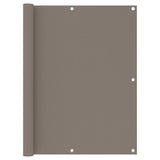 NNEVL Balcony Screen Taupe 120x300 cm Oxford Fabric