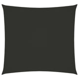 NNEVL Sunshade Sail Oxford Fabric Square 3x3 m Anthracite