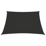 NNEVL Sunshade Sail Oxford Fabric Rectangular 2x2.5 m Anthracite