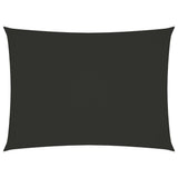 NNEVL Sunshade Sail Oxford Fabric Rectangular 2.5x4 m Anthracite