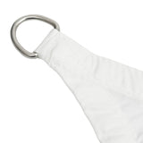NNEVL Sunshade Sail Oxford Fabric Square 2x2 m White