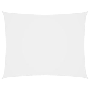 NNEVL Sunshade Sail Oxford Fabric Rectangular 3x4.5 m White