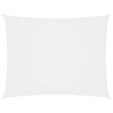 NNEVL Sunshade Sail Oxford Fabric Rectangular 3x4.5 m White