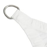 NNEVL Sunshade Sail Oxford Fabric Rectangular 3x4.5 m White