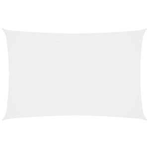 NNEVL Sunshade Sail Oxford Fabric Rectangular 3x6 m White