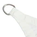 NNEVL Sunshade Sail Oxford Fabric Rectangular 3x6 m White