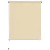 NNEVL Outdoor Roller Blind 140x230 cm Cream