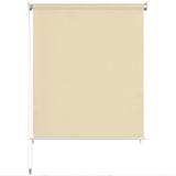 NNEVL Outdoor Roller Blind 220x230 cm Cream