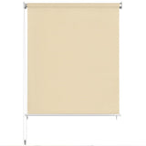 NNEVL Outdoor Roller Blind Cream 400x230 cm HDPE