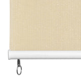 NNEVL Outdoor Roller Blind Cream 400x230 cm HDPE