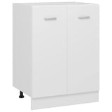 NNEVL Bottom Cabinet White 60x46x81.5 cm Chipboard