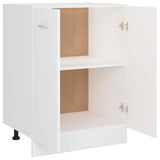 NNEVL Bottom Cabinet White 60x46x81.5 cm Chipboard