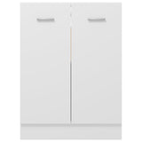 NNEVL Bottom Cabinet White 60x46x81.5 cm Chipboard