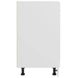 NNEVL Bottom Cabinet White 60x46x81.5 cm Chipboard