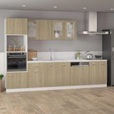 NNEVL Bottom Cabinet Sonoma Oak 60x46x81.5 cm Chipboard