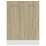 NNEVL Bottom Cabinet Sonoma Oak 60x46x81.5 cm Chipboard