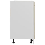 NNEVL Sink Bottom Cabinet Sonoma Oak 80x46x81.5 cm Chipboard