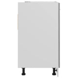 NNEVL Sink Bottom Cabinet Concrete Grey 80x46x81.5 cm Chipboard