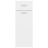 NNEVL Drawer Bottom Cabinet White 30x46x81.5 cm Chipboard