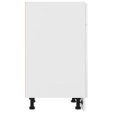 NNEVL Drawer Bottom Cabinet White 30x46x81.5 cm Chipboard