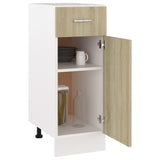 NNEVL Drawer Bottom Cabinet Sonoma Oak 30x46x81.5 cm Chipboard