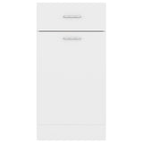 NNEVL Drawer Bottom Cabinet White 40x46x81.5 cm Chipboard