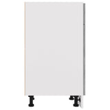 NNEVL Drawer Bottom Cabinet Concrete Grey 50x46x81.5 cm Chipboard