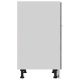 NNEVL Drawer Bottom Cabinet Concrete Grey 60x46x81.5 cm Chipboard