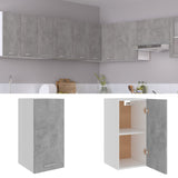 NNEVL Hanging Cabinet Concrete Grey 29.5x31x60 cm Chipboard