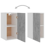 NNEVL Hanging Cabinet Concrete Grey 29.5x31x60 cm Chipboard